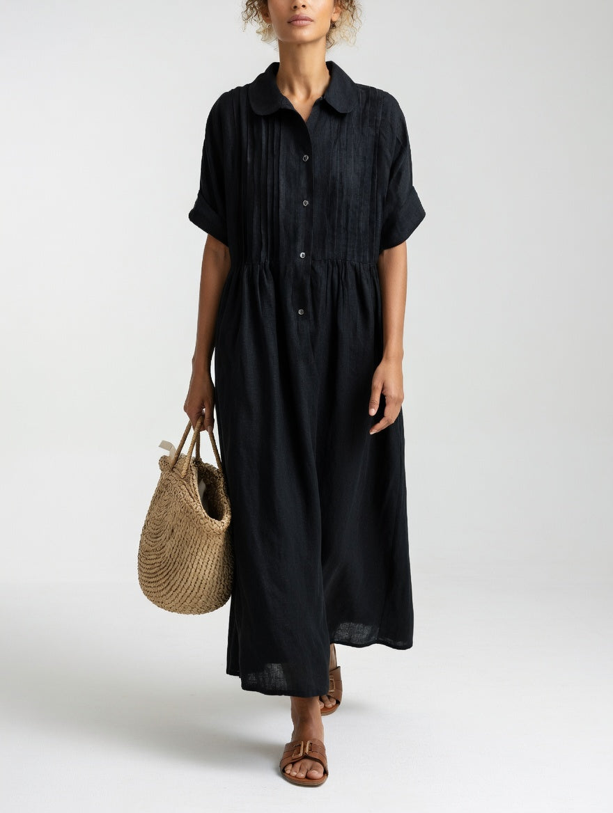 Avielle – White maxi dress with timeless elegance