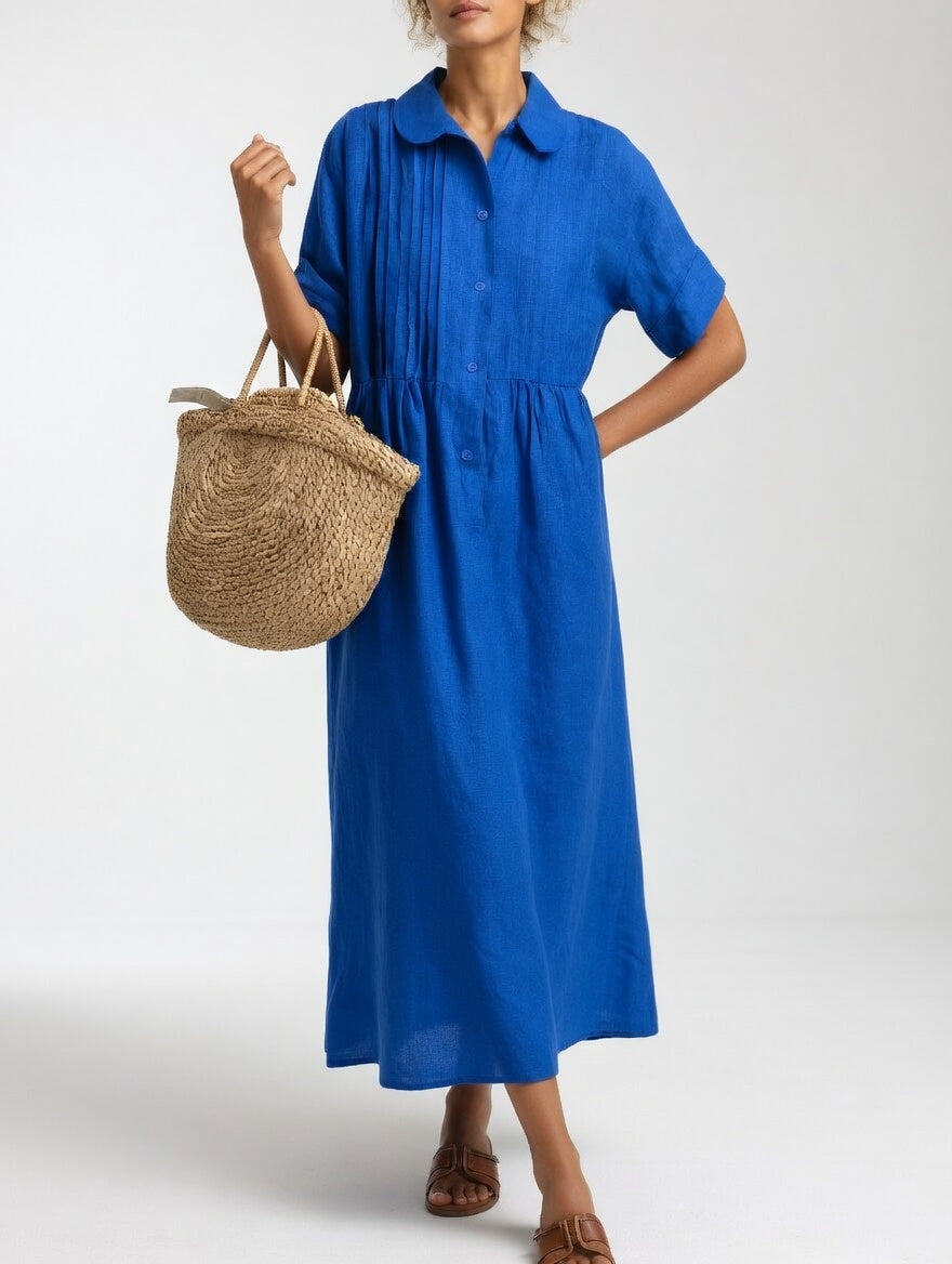 Avielle – White maxi dress with timeless elegance