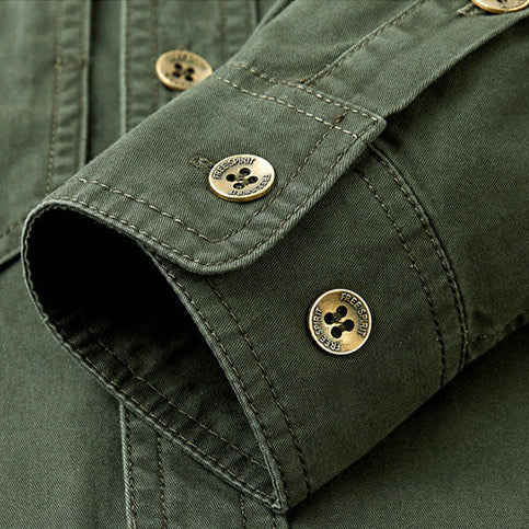 Torren – Robust overshirt in pure cotton