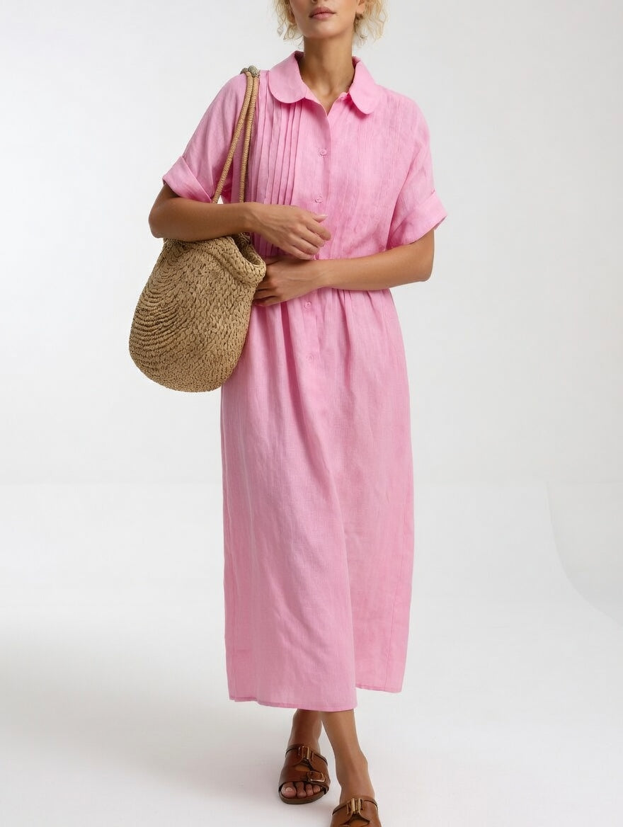 Avielle – White maxi dress with timeless elegance