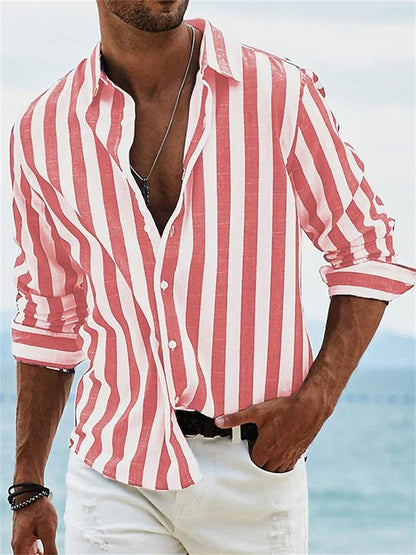 Veyron – Striped shirt in a relaxed coastal style