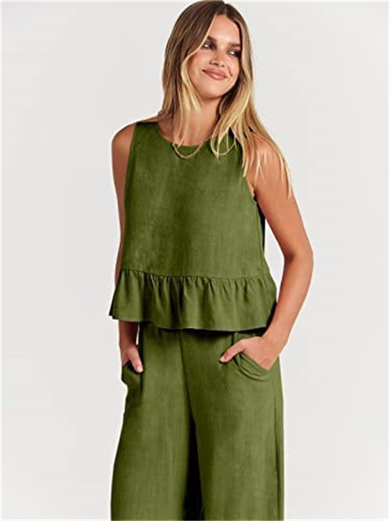 Olivia - Airy 2-piece set with elegant details