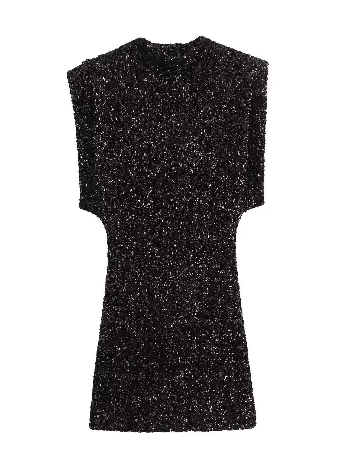Greta – short dress with subtle sheen