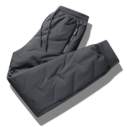 Nox - Grey padded joggers with a comfortable fit