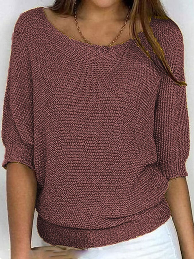 Elin – Relaxed Fit Knitted Sweater