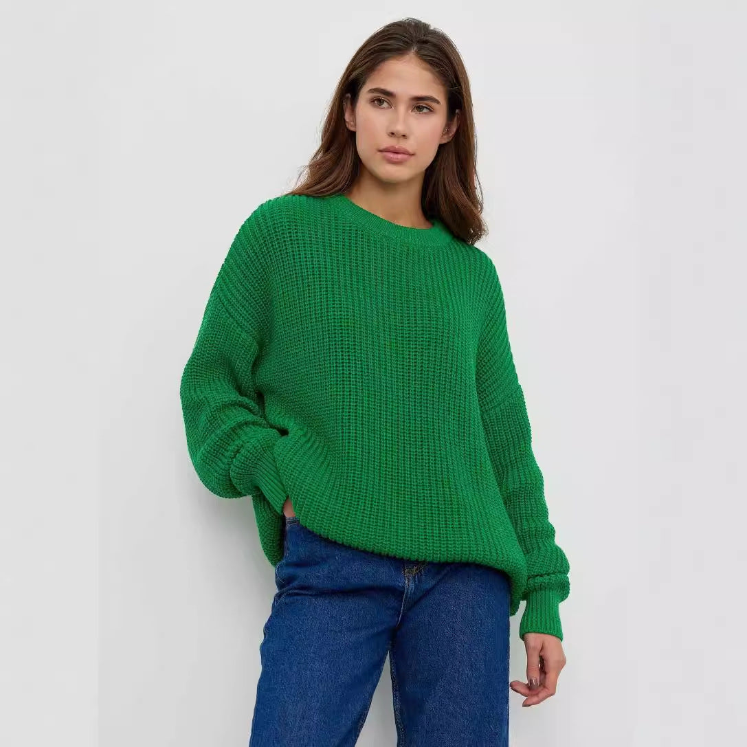 Mila - Chunky Knit Oversized Sweater
