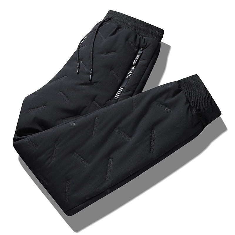 Nox - Grey padded joggers with a comfortable fit