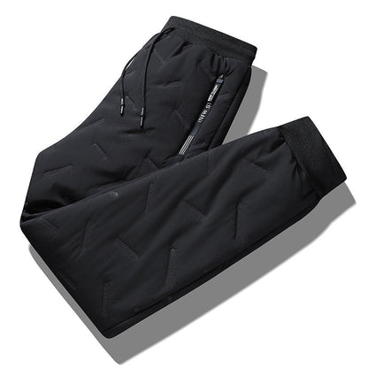 Nox - Grey padded joggers with a comfortable fit