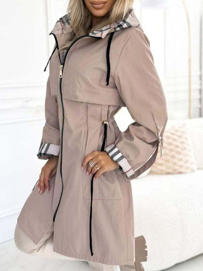 Iris – long hooded jacket