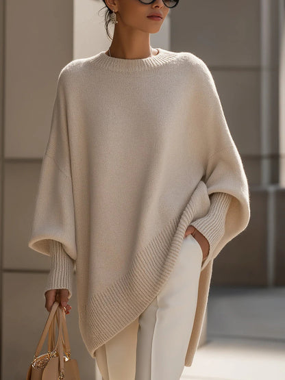 Idun – Mjuk oversized stickad tröja