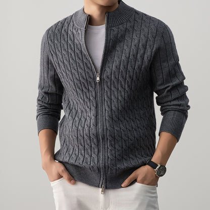 Sindre - Knitted cardigan for cool spring days