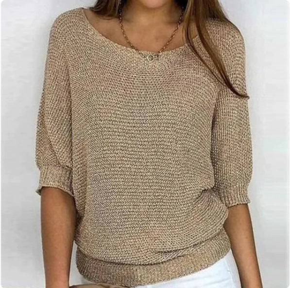 Elin – Relaxed Fit Knitted Sweater