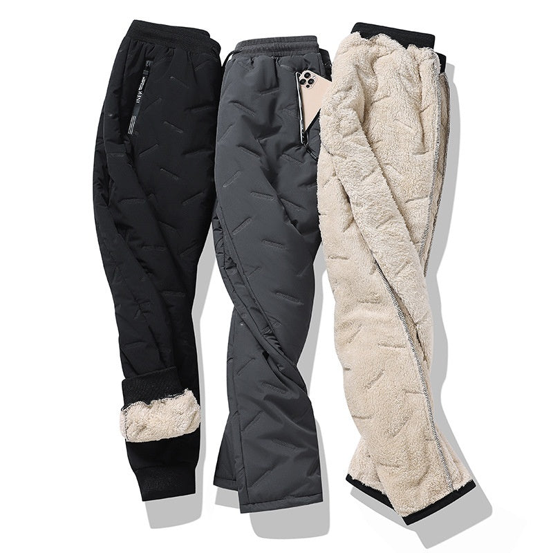 Nox - Grey padded joggers with a comfortable fit