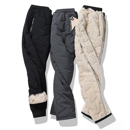 Nox - Grey padded joggers with a comfortable fit