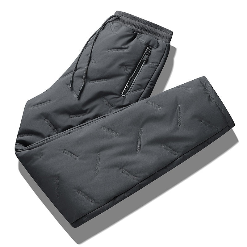 Nox - Grey padded joggers with a comfortable fit
