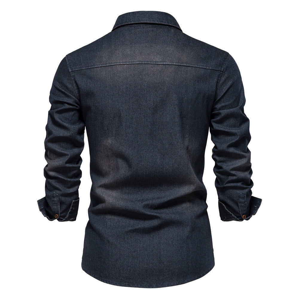 Draven – Denimskjorta med robust och tidlös stil