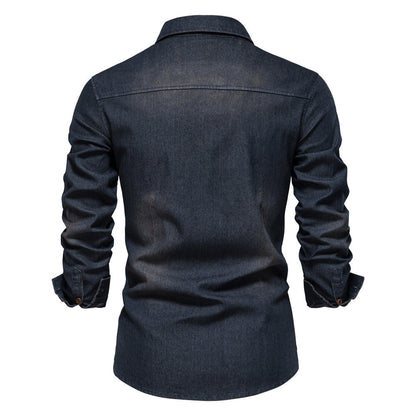 Draven – Denimskjorta med robust och tidlös stil