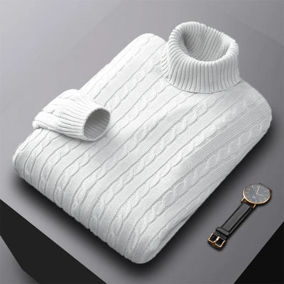 Wilmer - Light grey polo shirt with fine texture