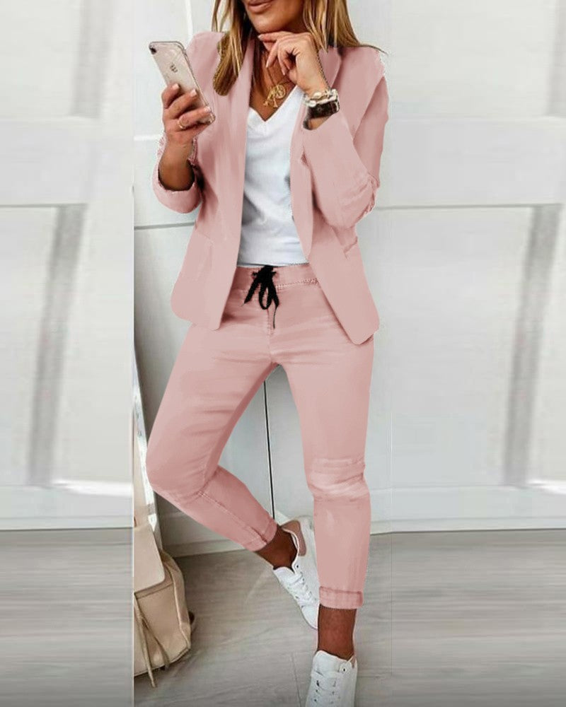 Lykke - Stylish set with jacket and trousers in a modern fit