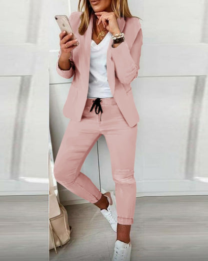 Lykke - Stylish set with jacket and trousers in a modern fit