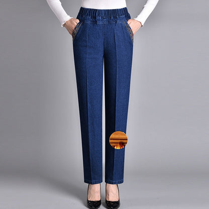 Hilda – Bekväma denimbyxor med elastisk midja
