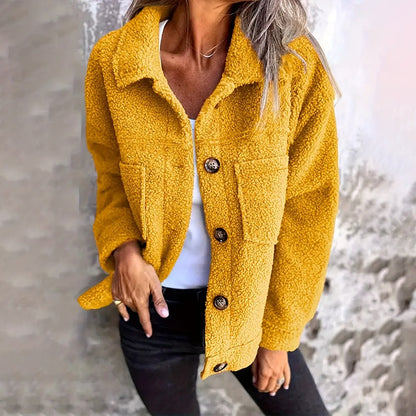 Aino – Soft teddy jacket