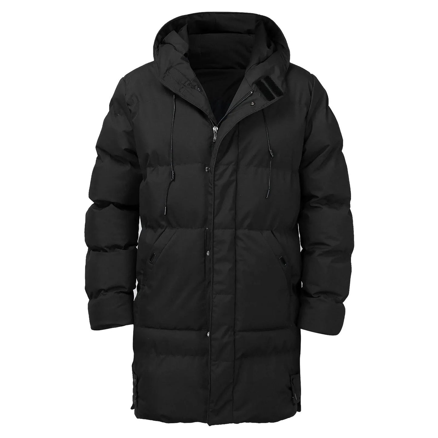 Norell - Lång vadderad herrparka