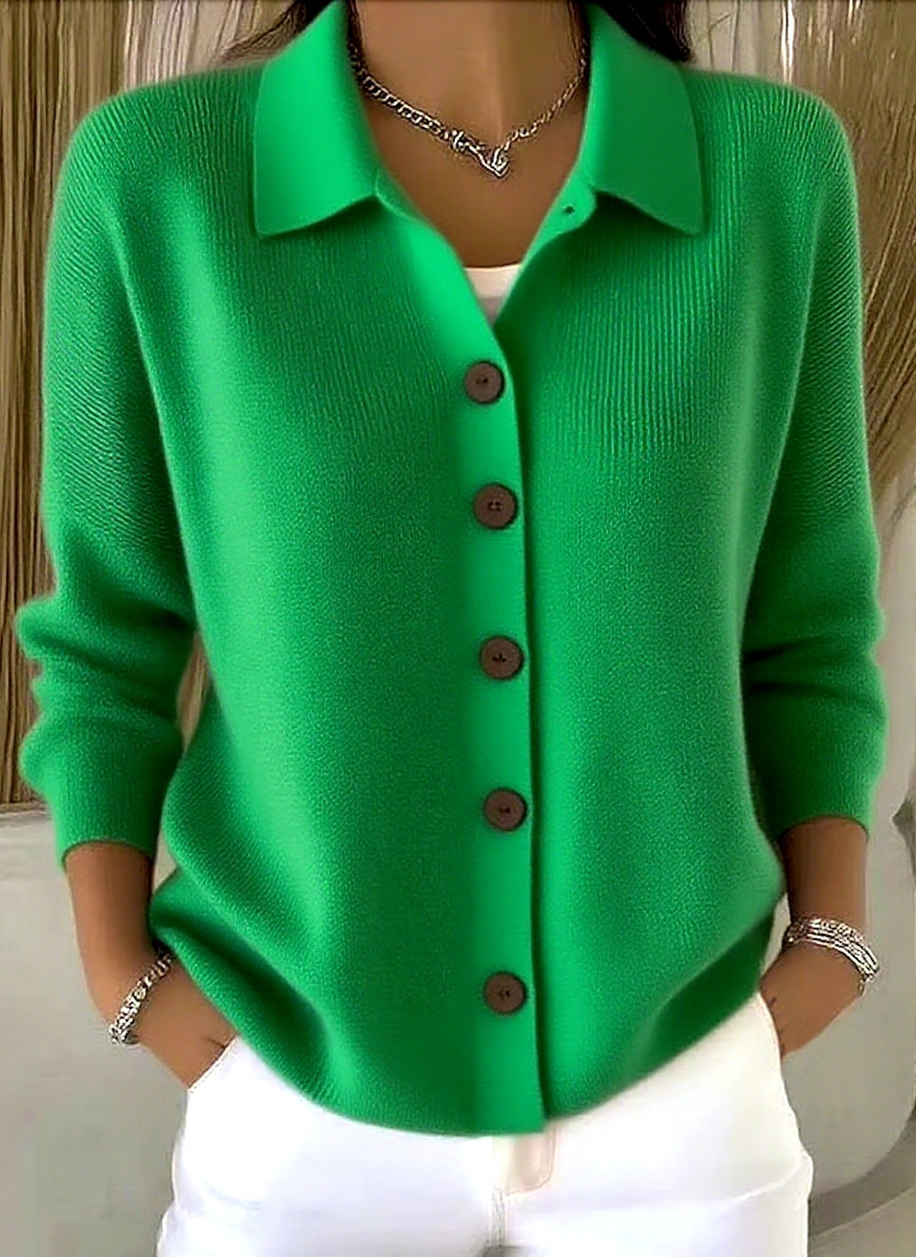 Emerald green / XL