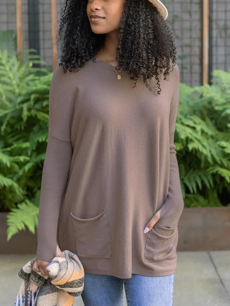 Elina - Comfortable jumper in a relaxed style