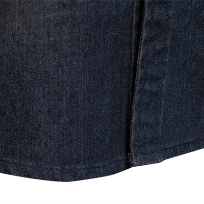 Levi - Black denim shirt with a tough style