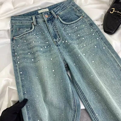 Vera – Denim trousers with subtle details