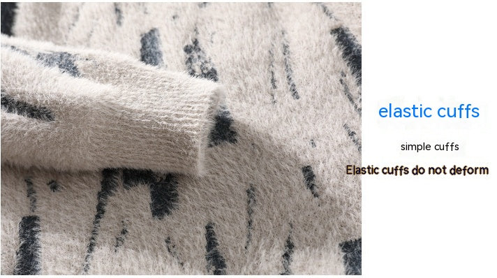 Willa Knitted jumper with abstract texture