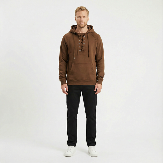 Falk – Loose-fit hoodie with drawstring