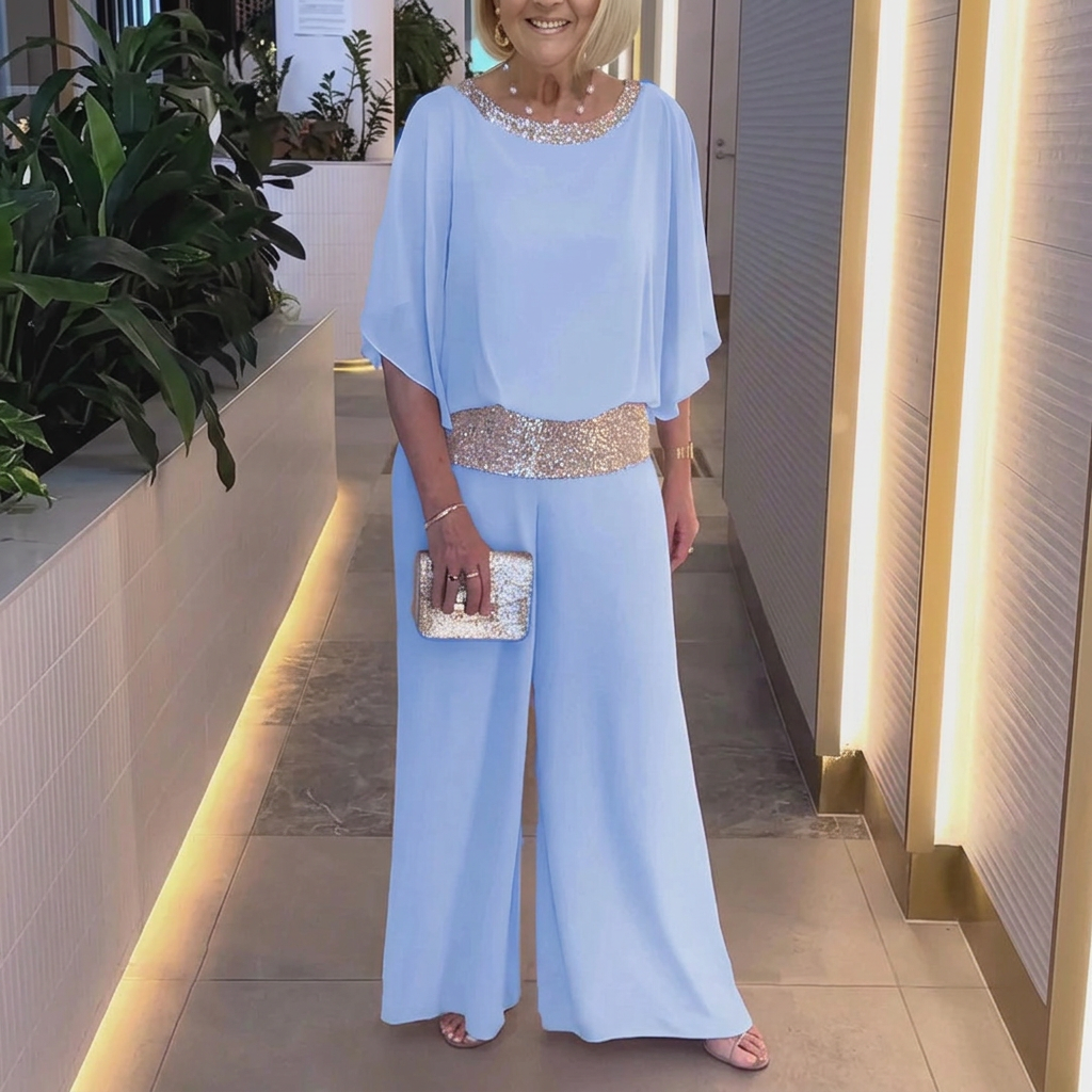Evelina – Elegant set med festlig och bekväm känsla