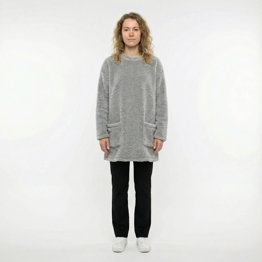 Arelle – Mid-Length Sweater Dress with Pockets