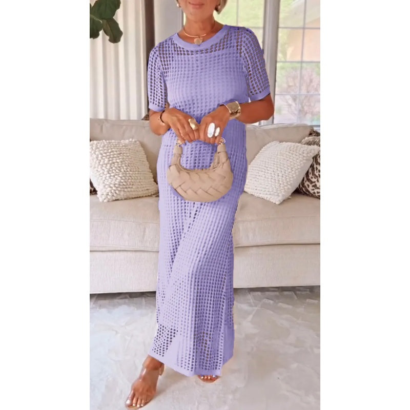 Caelisse – Crocheted maxi dress with an elegant summer feel