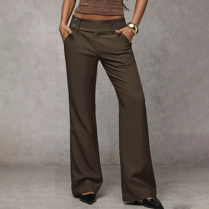 Freja – Elegant wide-leg trousers