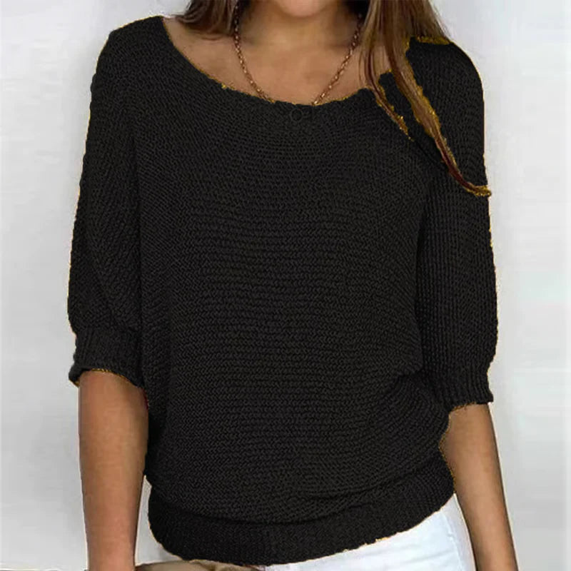 Elin – Relaxed Fit Knitted Sweater